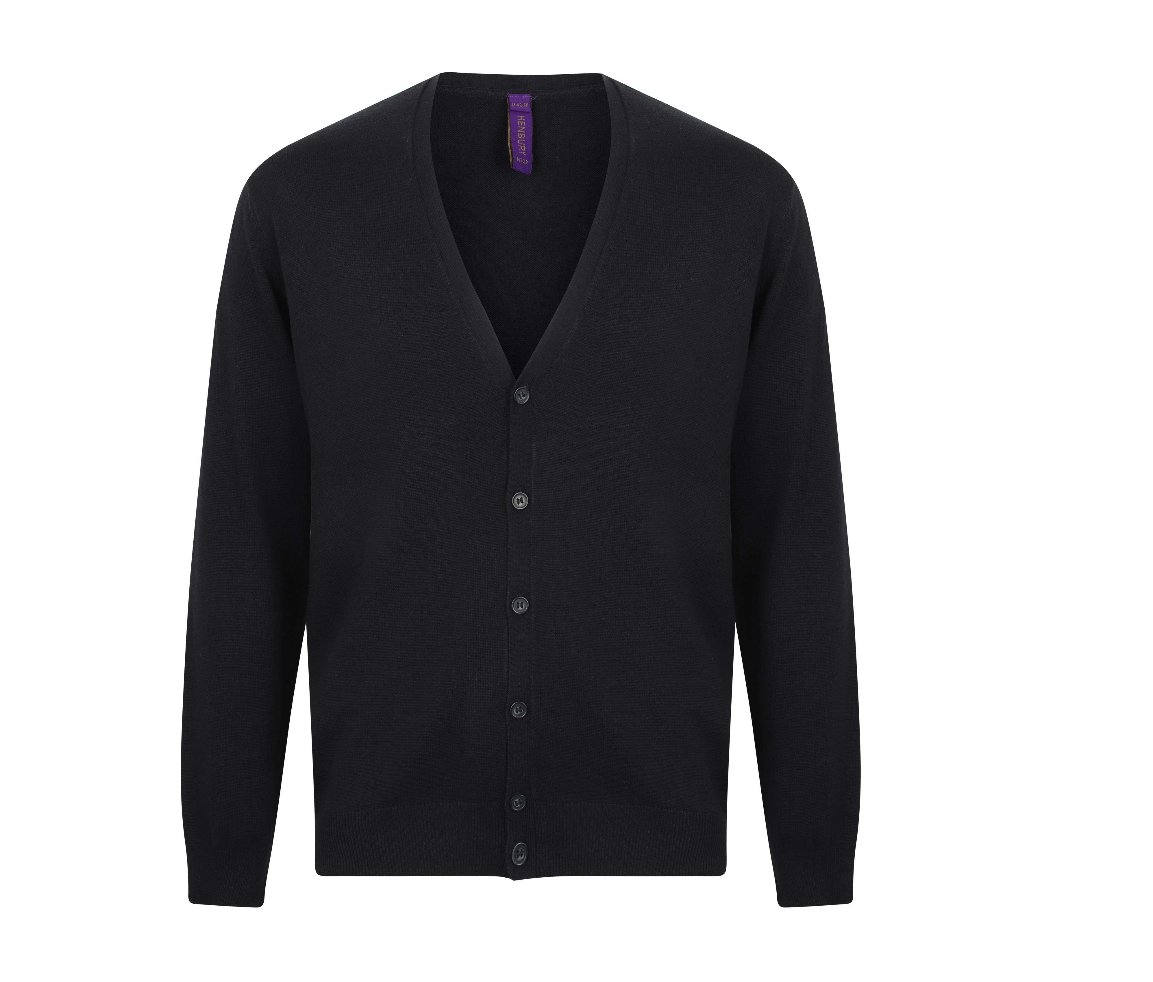 MEN'S V BUTTON CARDIGAN