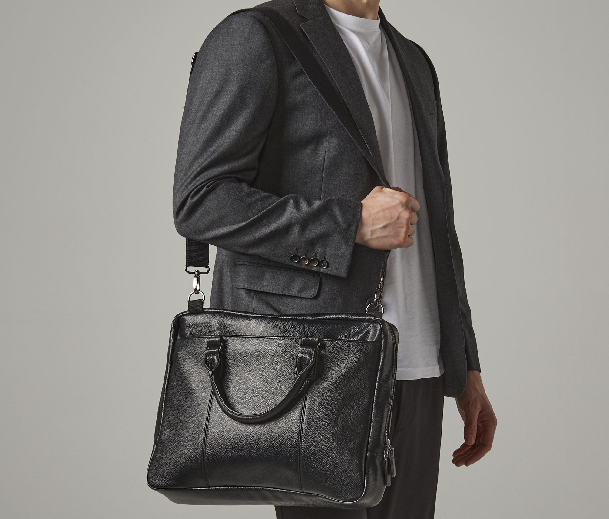 NUHIDE® SLIMLINE LAPTOP BRIEF