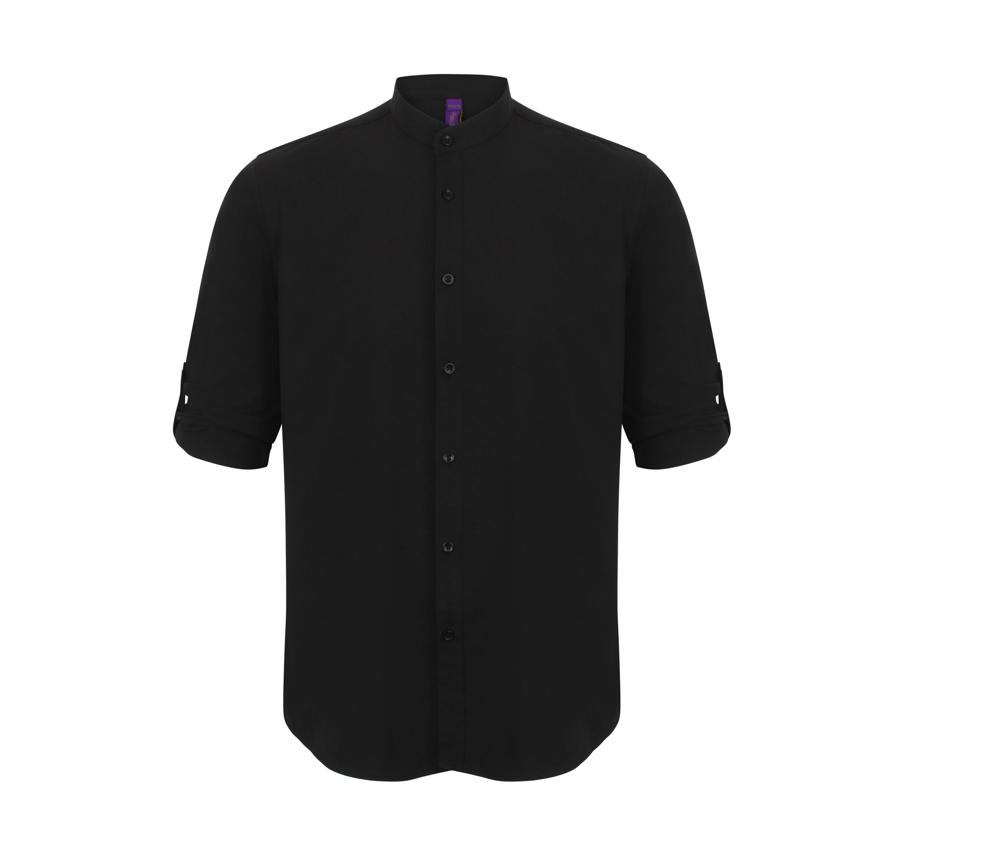 MEN'S MANDARIN COLLAR SHIRT