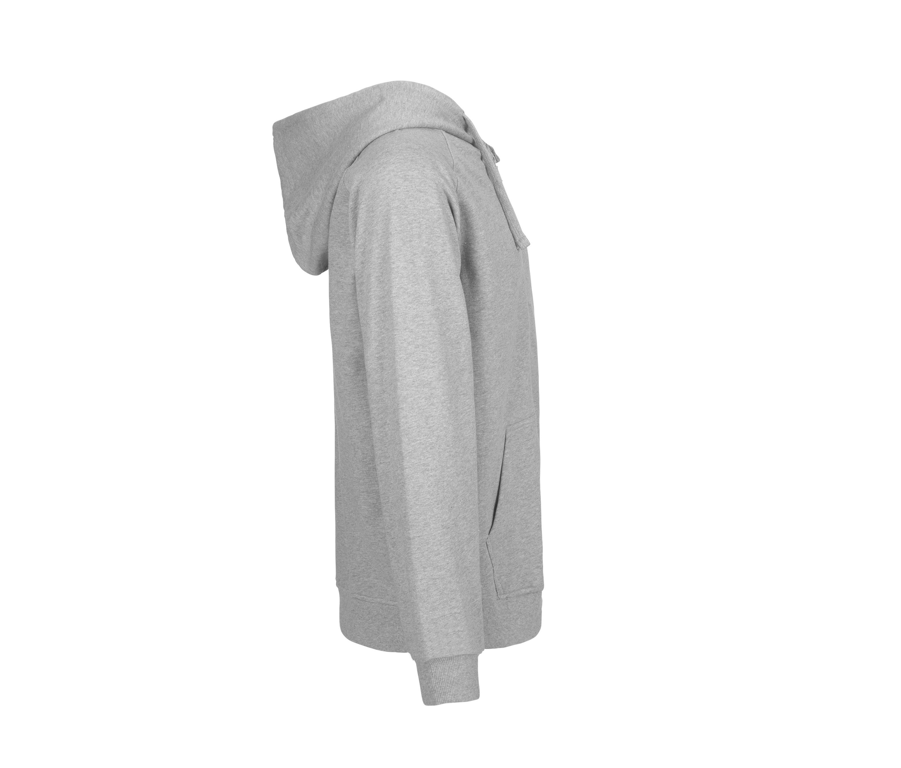 UNISEX TIGER COTTON HOODIE WITH ZIP