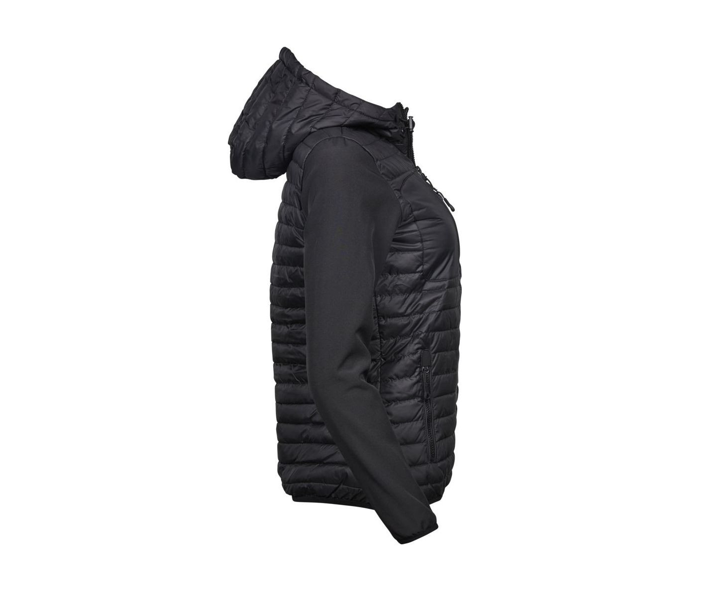 WOMENS HOODED CROSSOVER JACKET