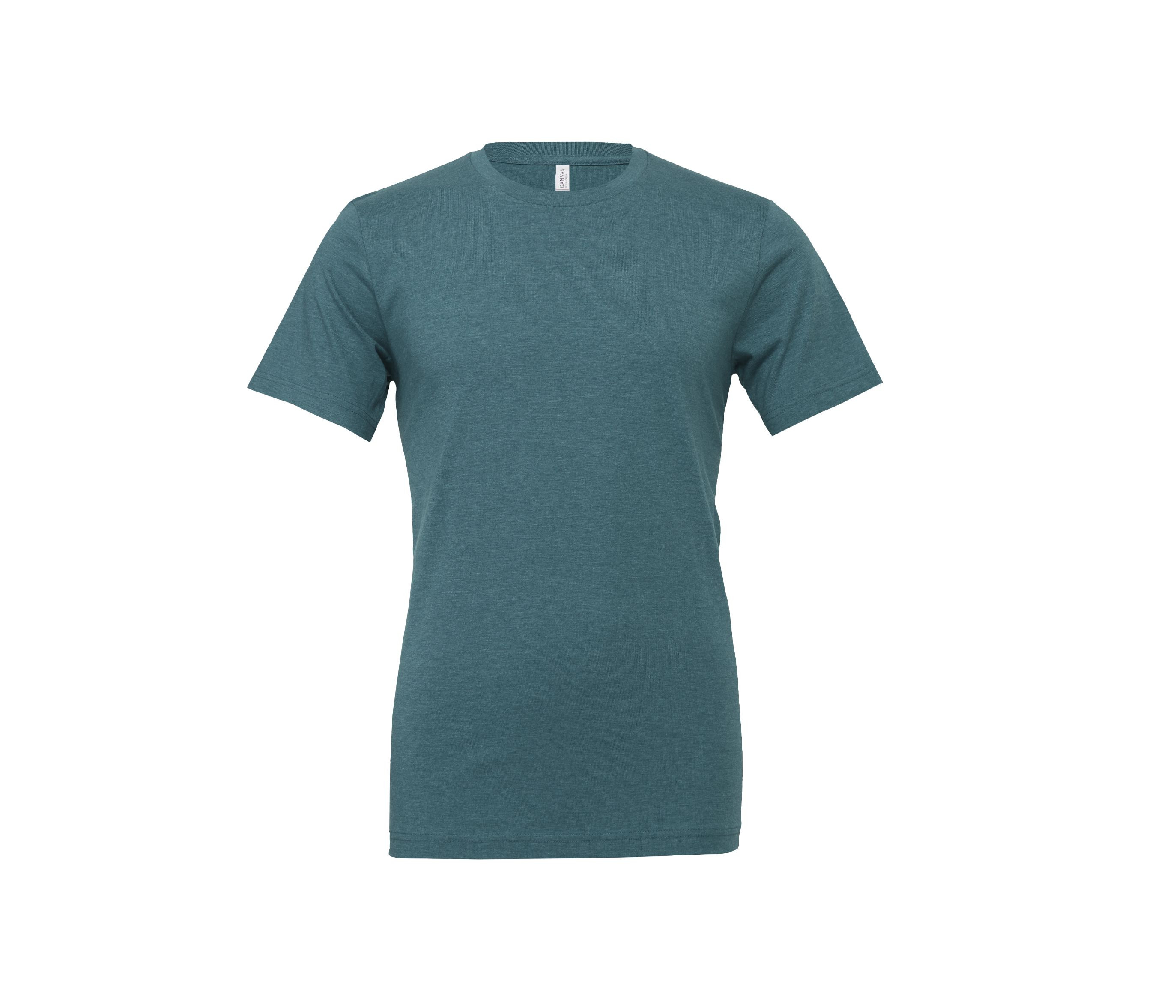 UNISEX HEATHER CVC SHORT SLEEVE TEE