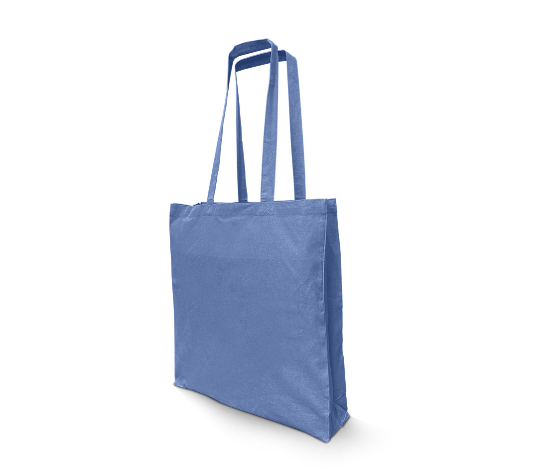 RECYCLED TOTE BAG WITH GUSSET