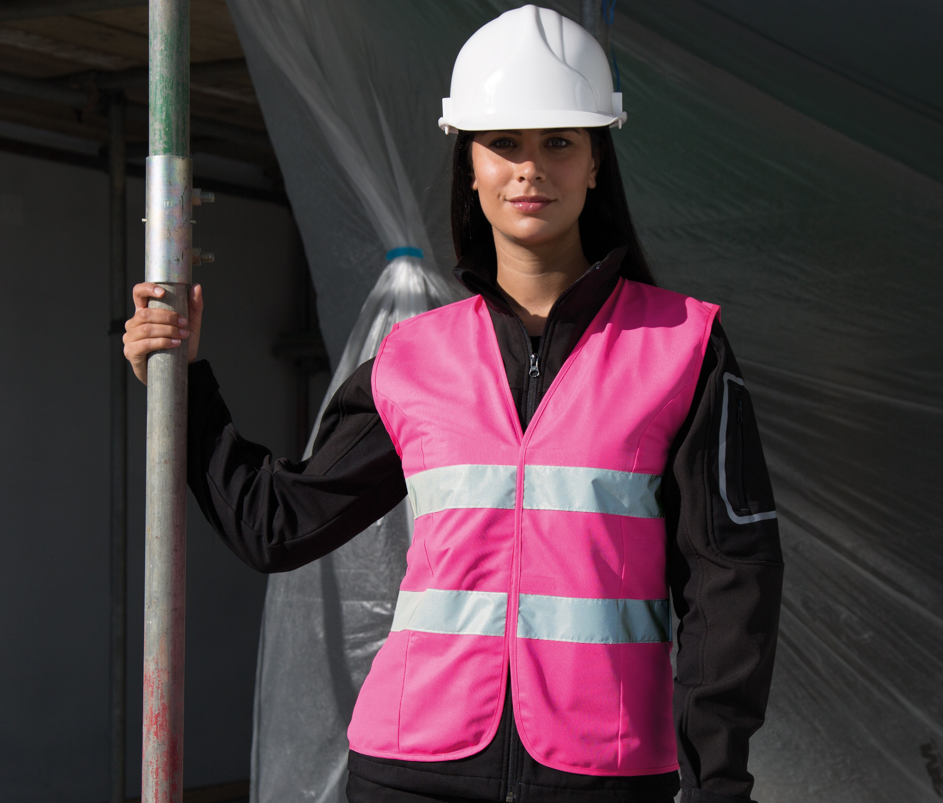 WOMENS ENHANCED VISIBILITY FITTED TABARD