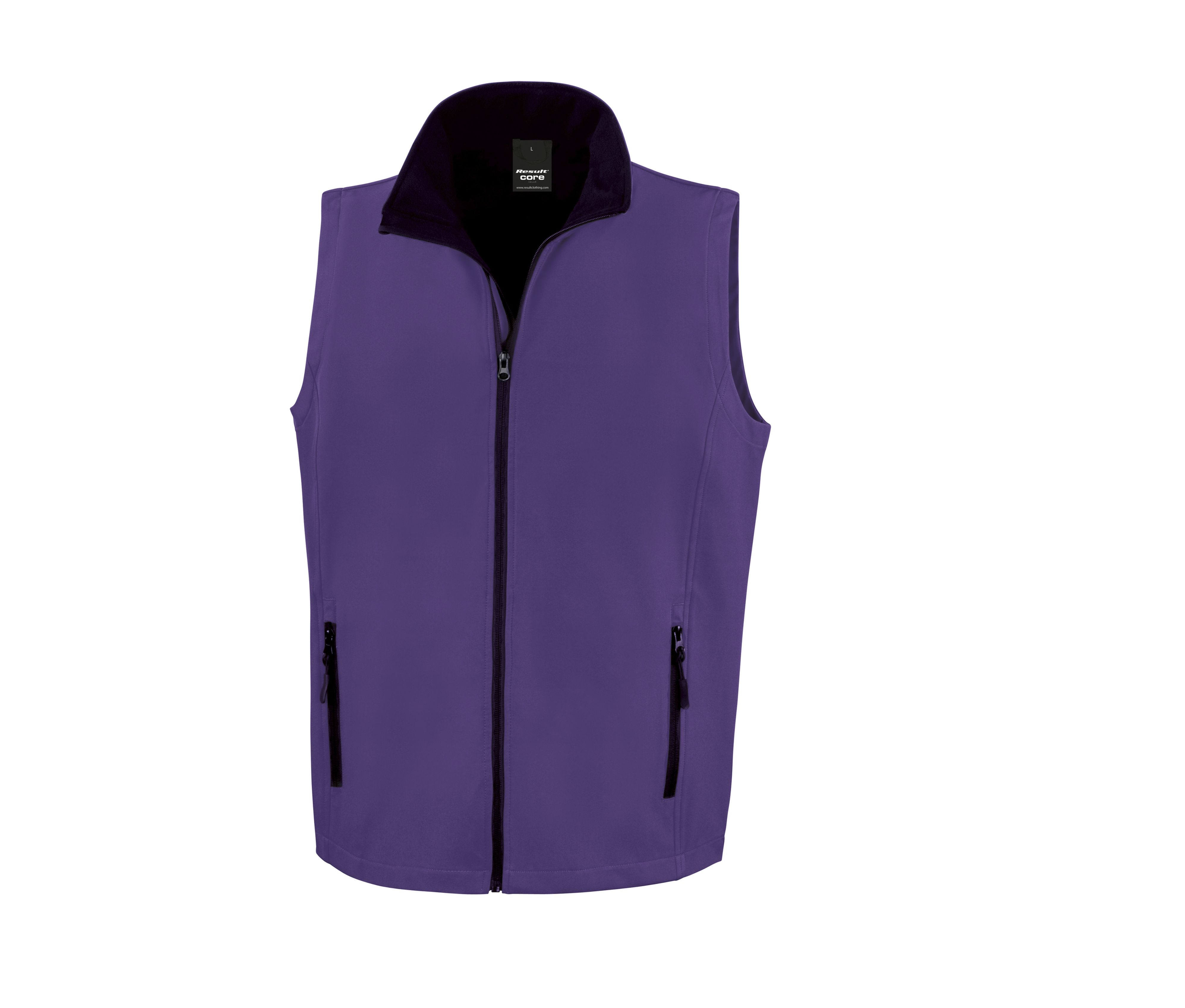 MENS PRINTABLE SOFTSHELL BODYWARMER