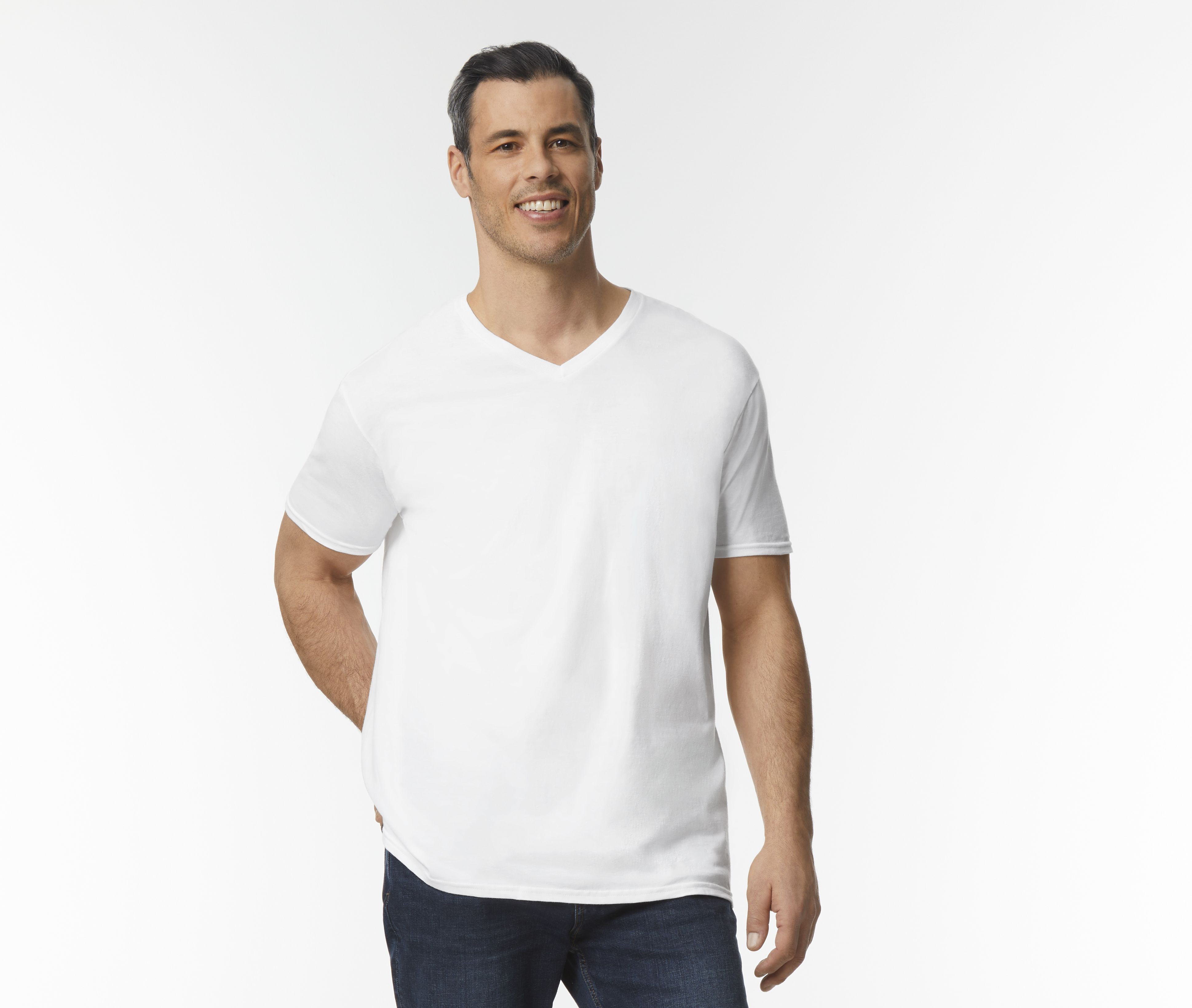SOFTSTYLE ADULT V-NECK T-SHIRT