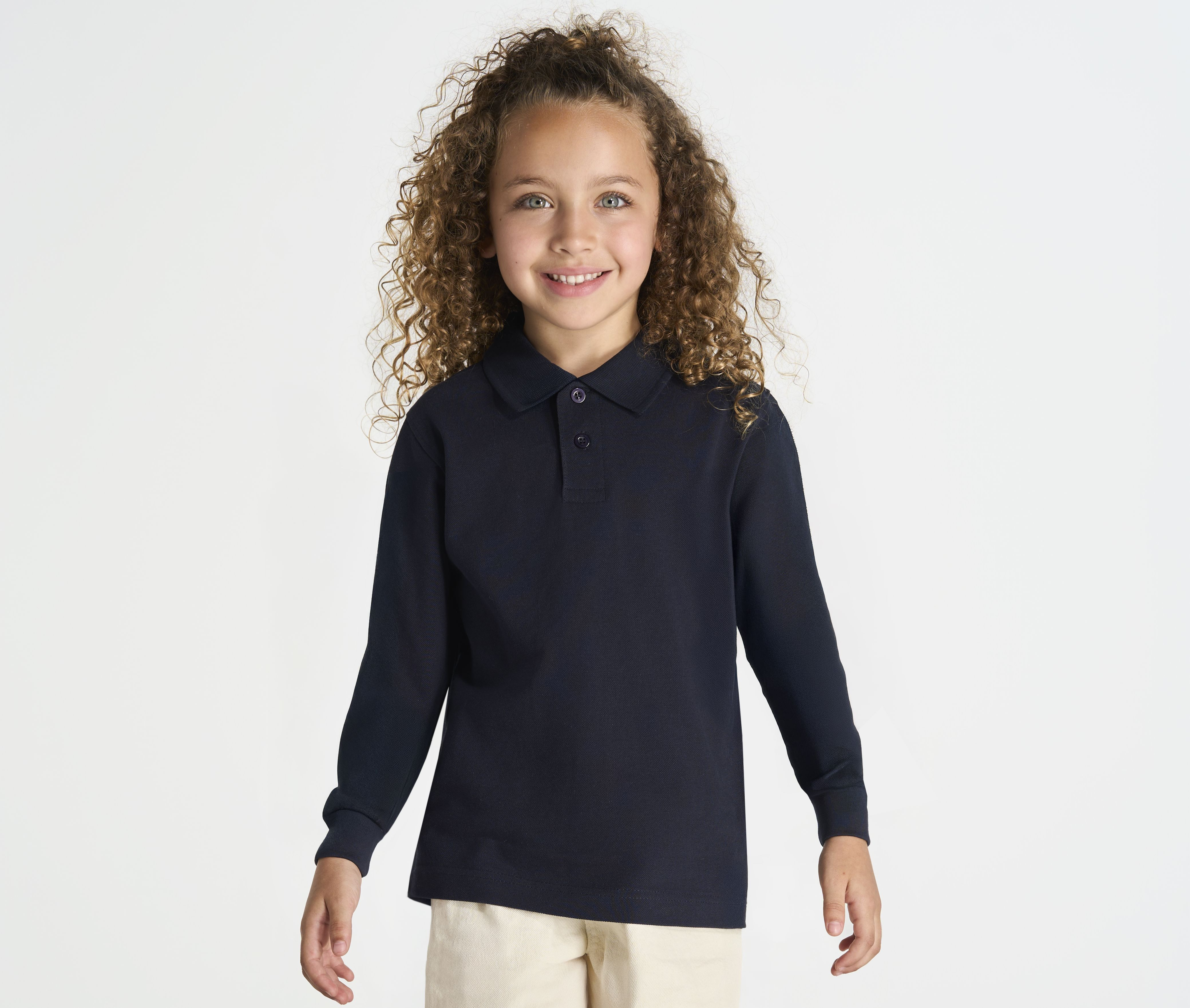 KID LS UNISEX POLO