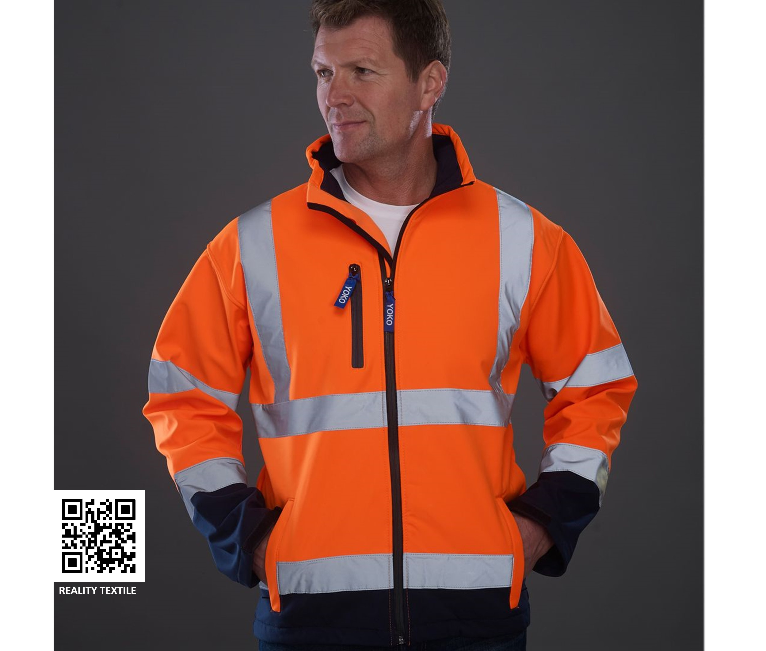 HI-VIS SOFTSHELL JACKET