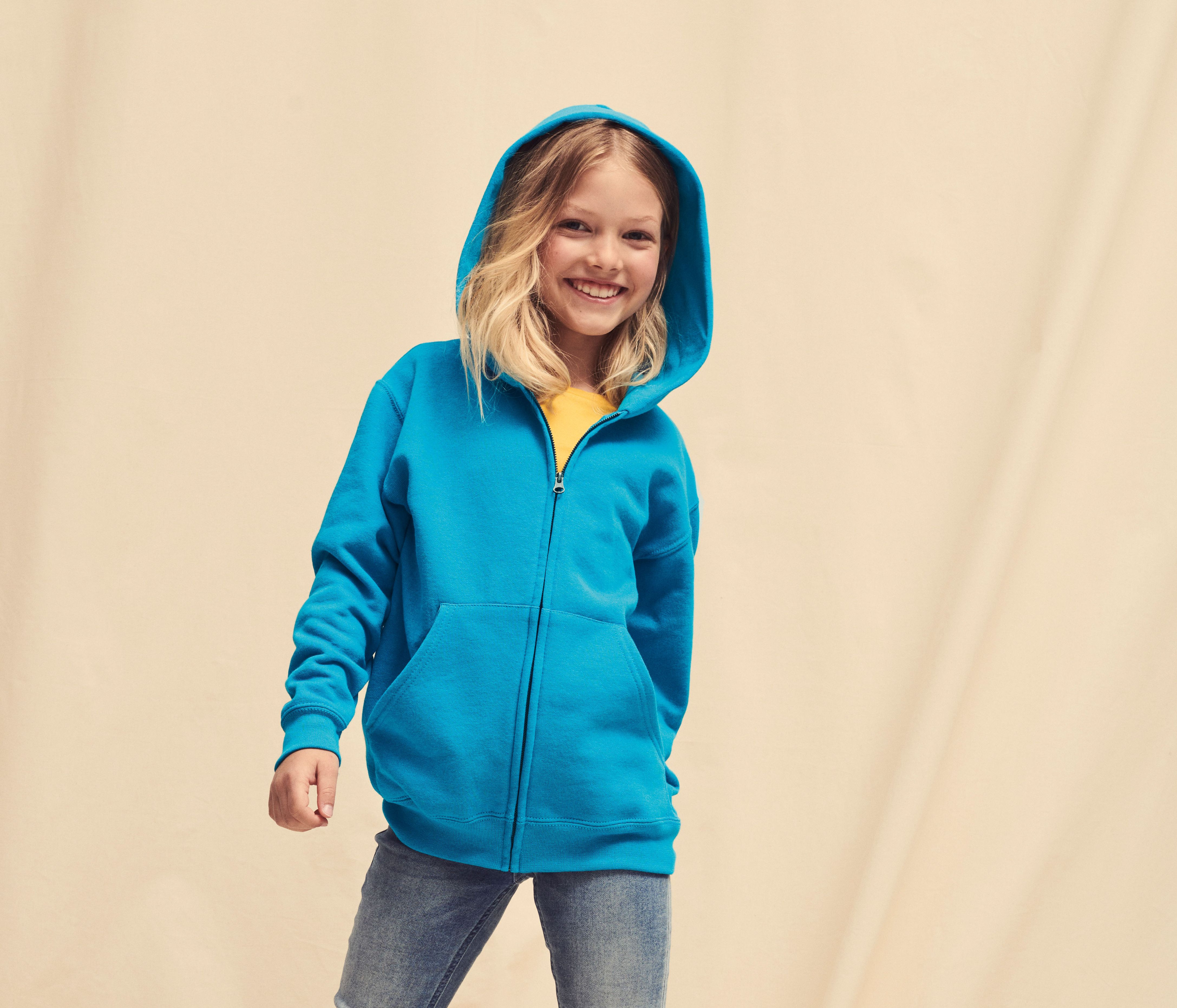 KIDS CLASSIC HOODED SWEAT JACKET