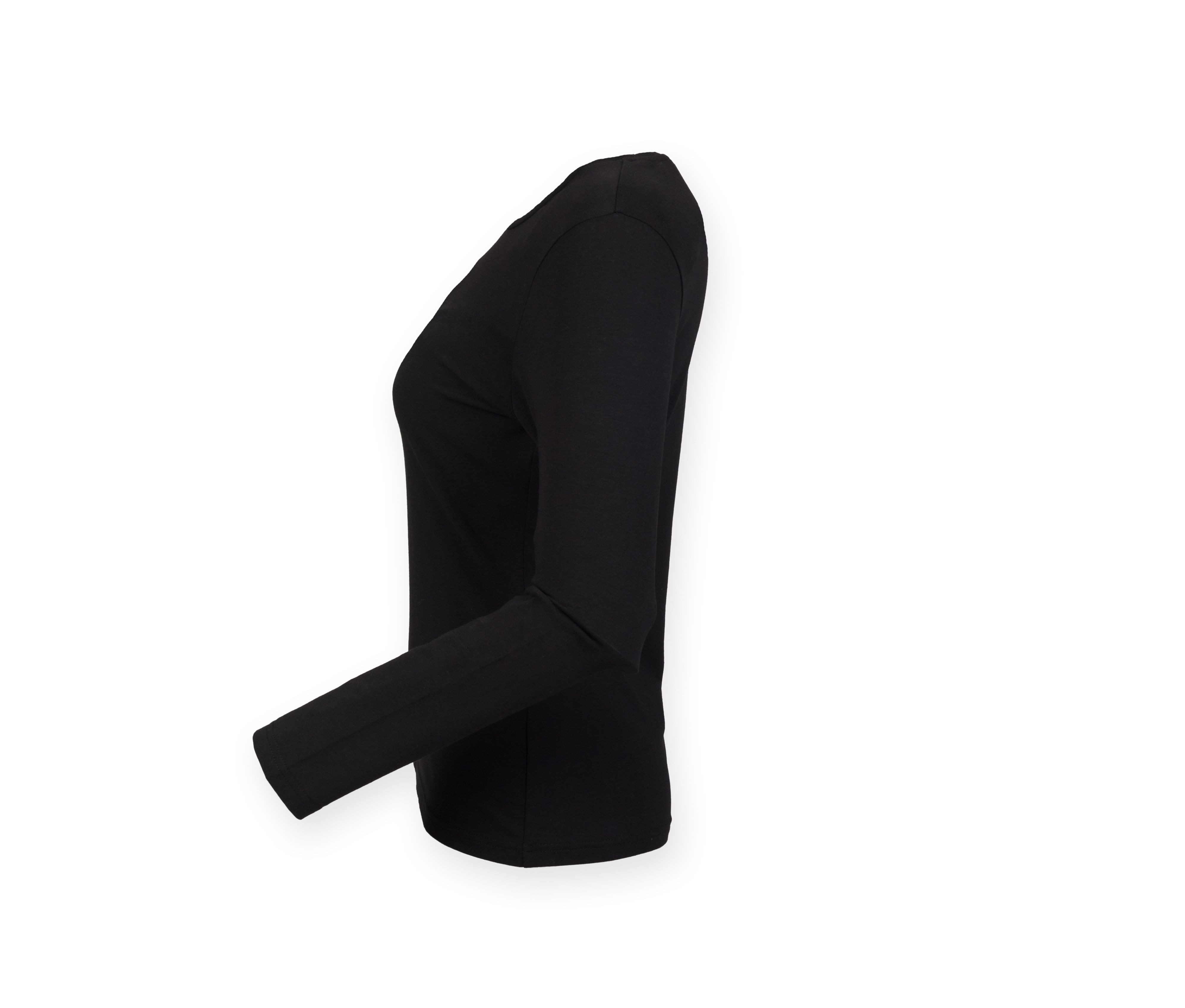 LADIES FEEL GOOD LONG SLEEVED STRETCH T