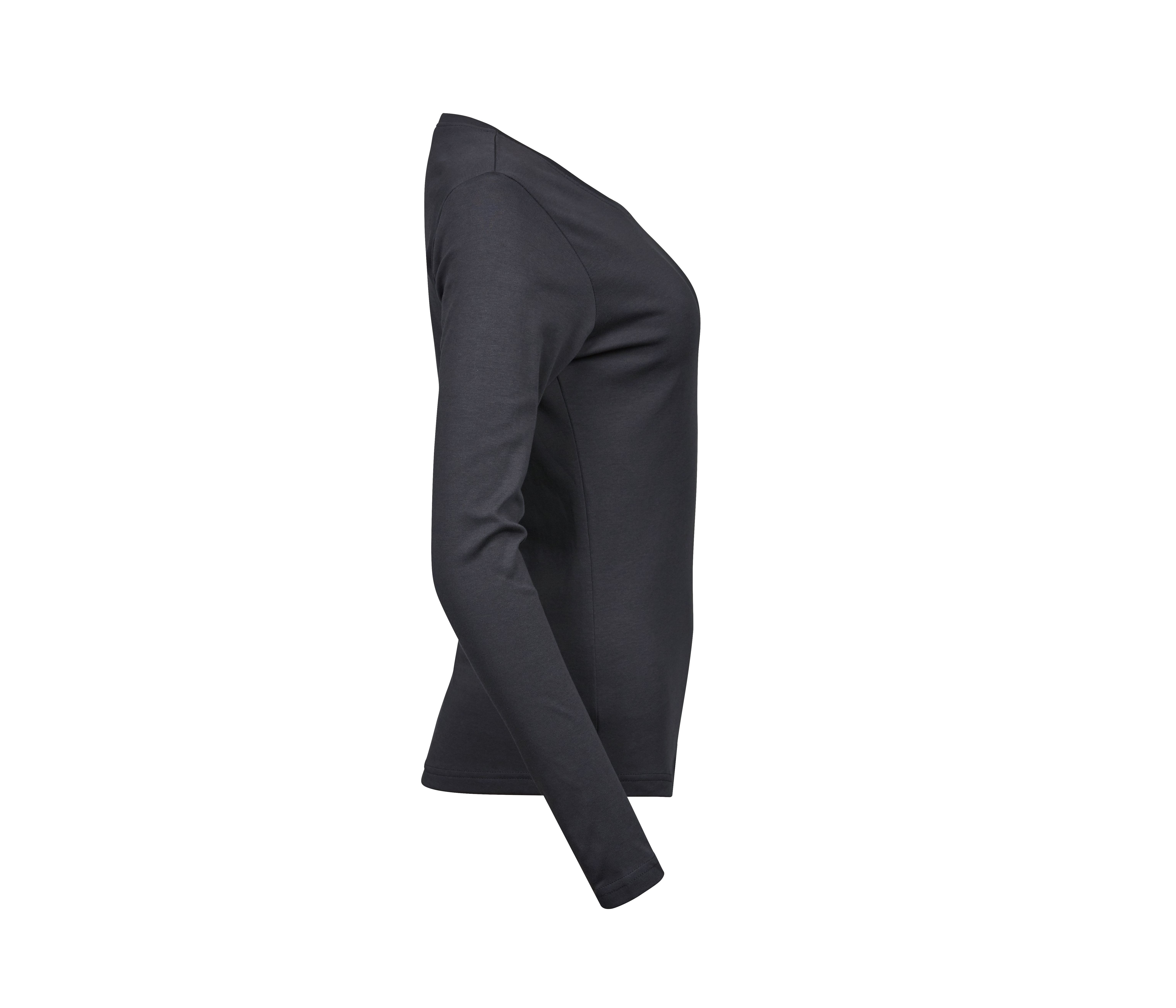 LADIES LONG SLEEVE INTERLOCK TEE