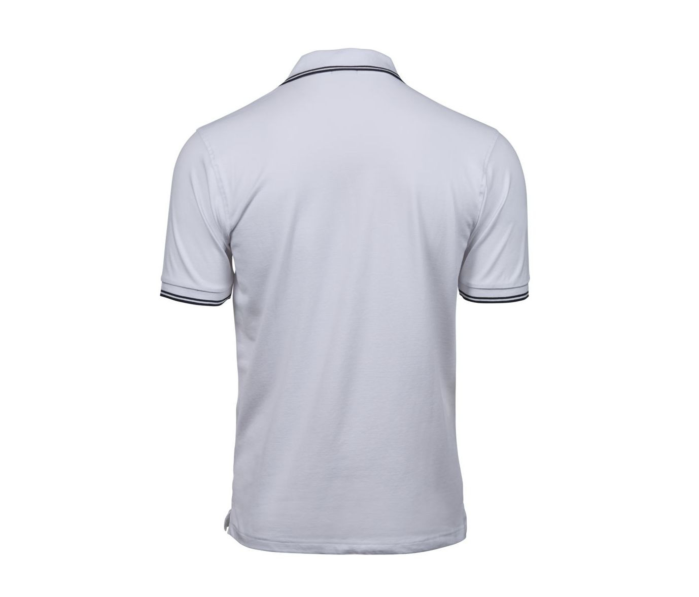 LUXURY STRIPE STRETCH POLO