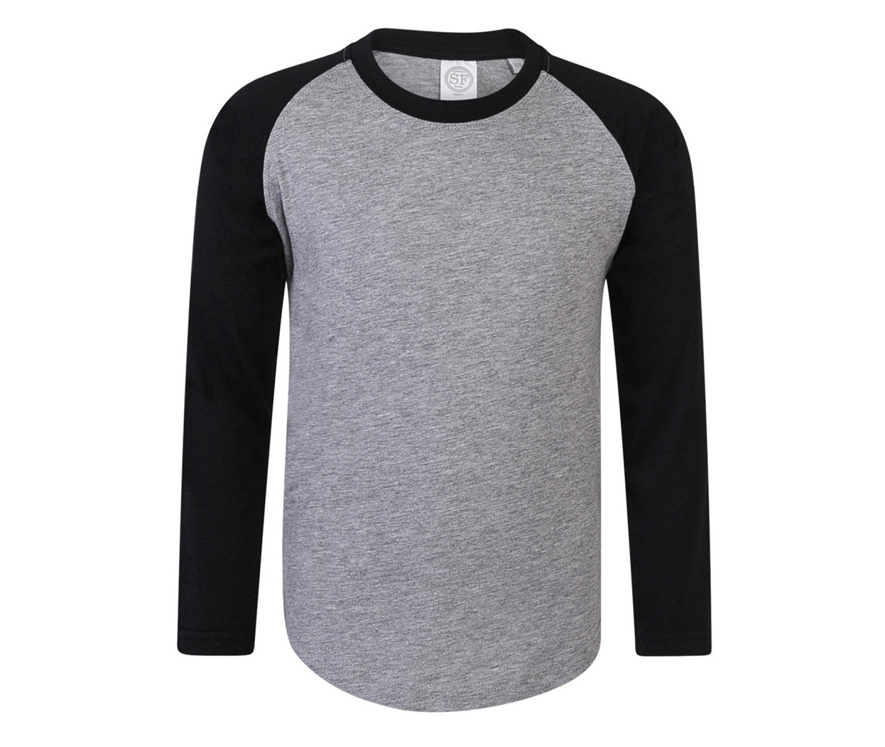 KIDS' LONG SLEEVED BASEBALL T