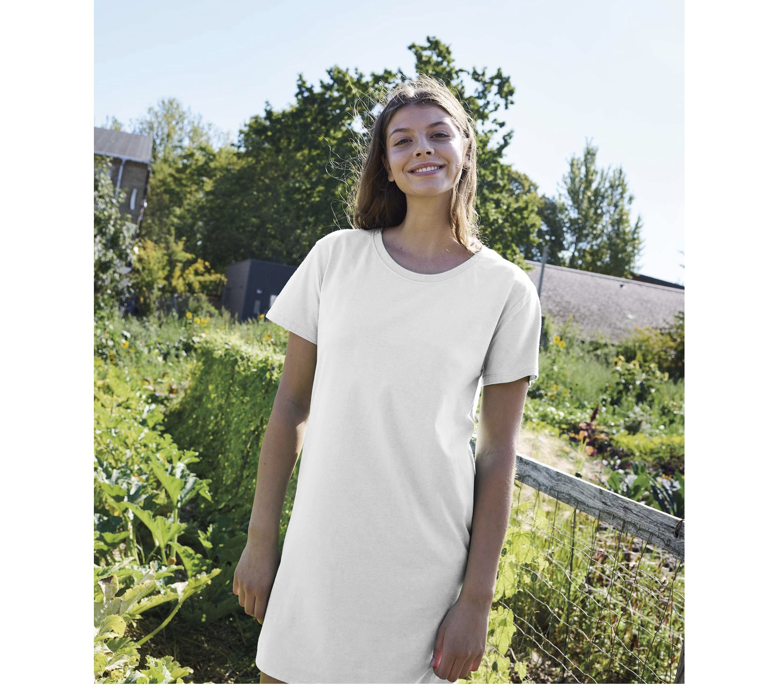 LADIES LONG LENGTH T-SHIRT