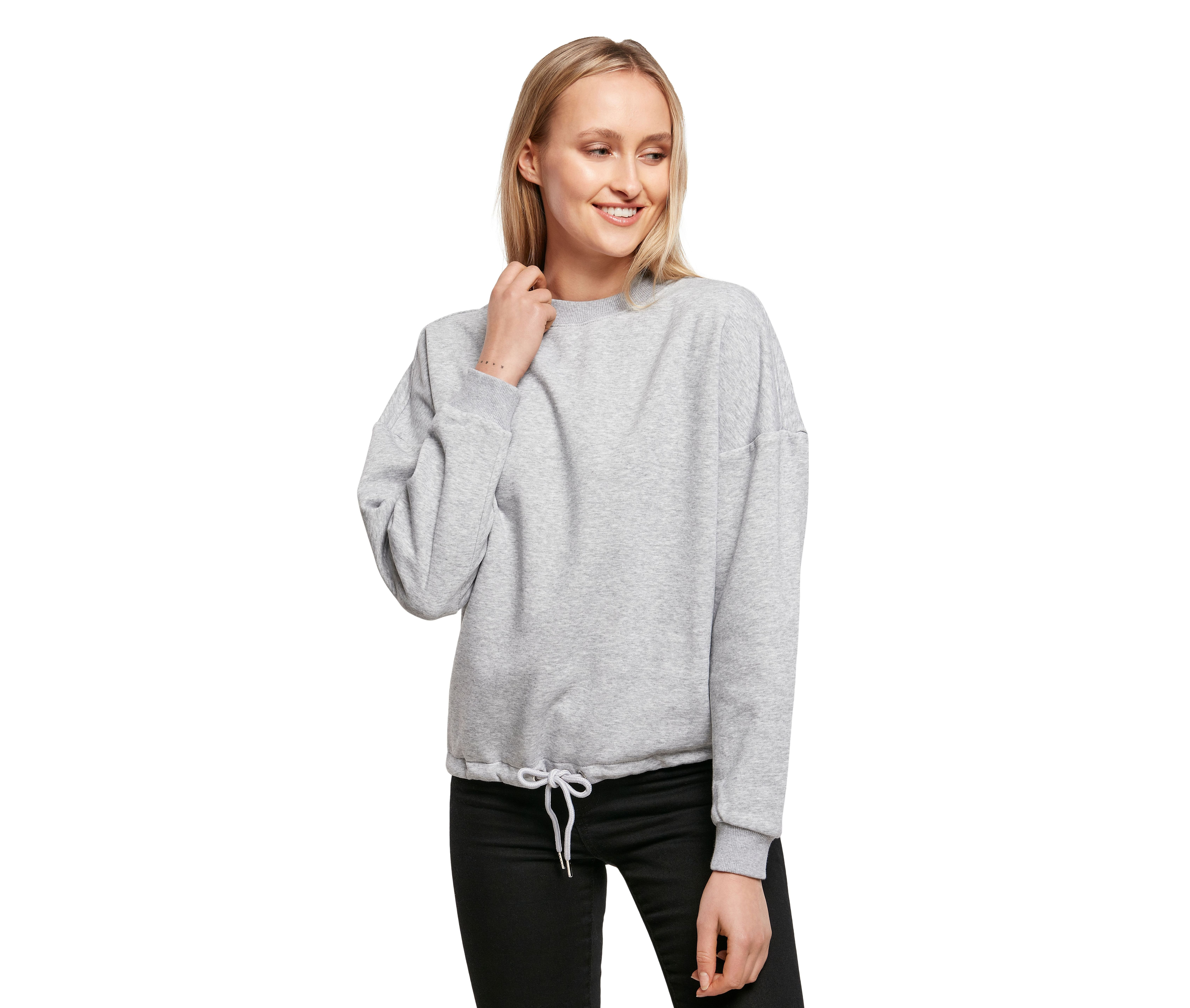 LADIES OVERSIZE CREWNECK