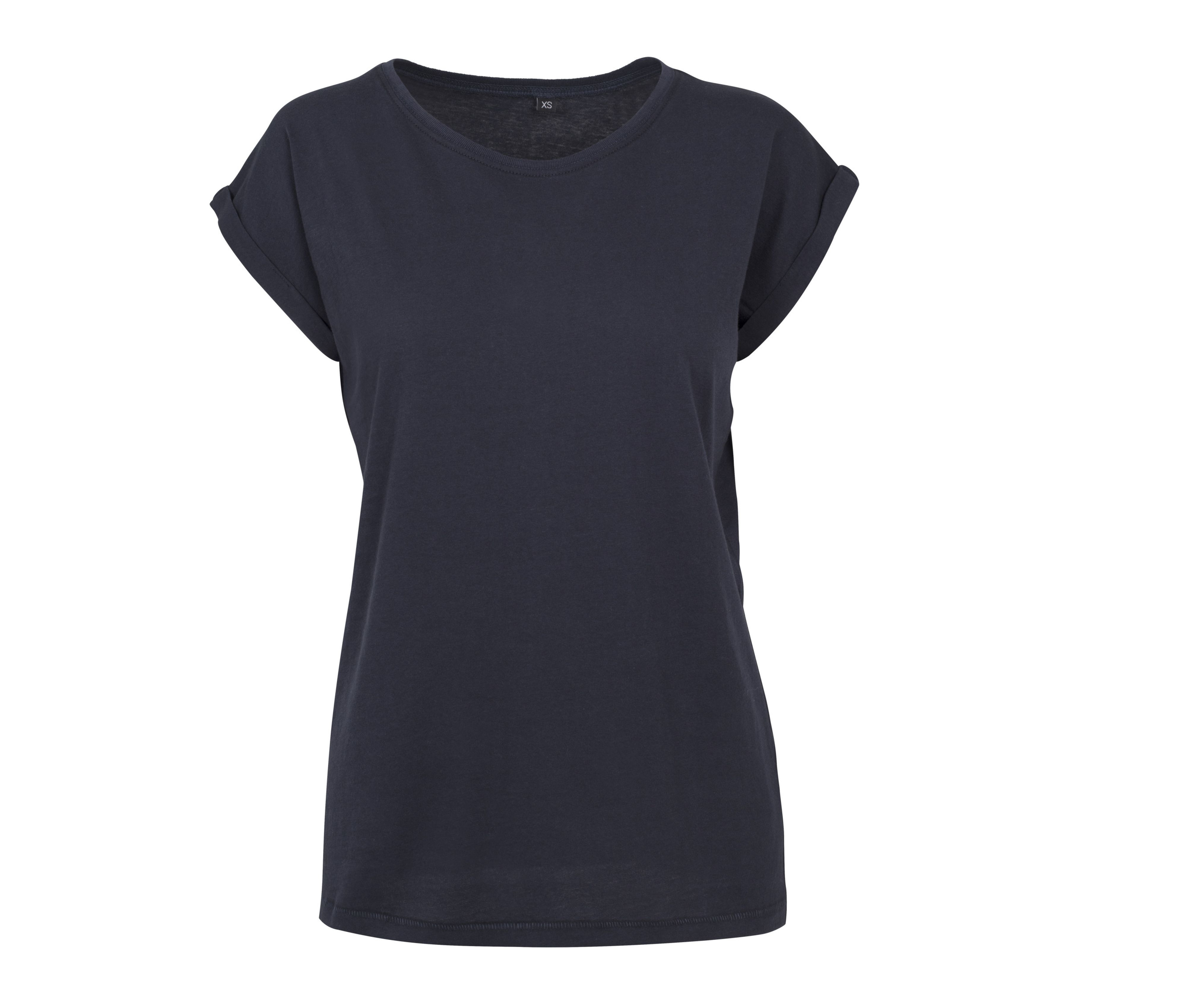 LADIES EXTENDED SHOULDER TEE