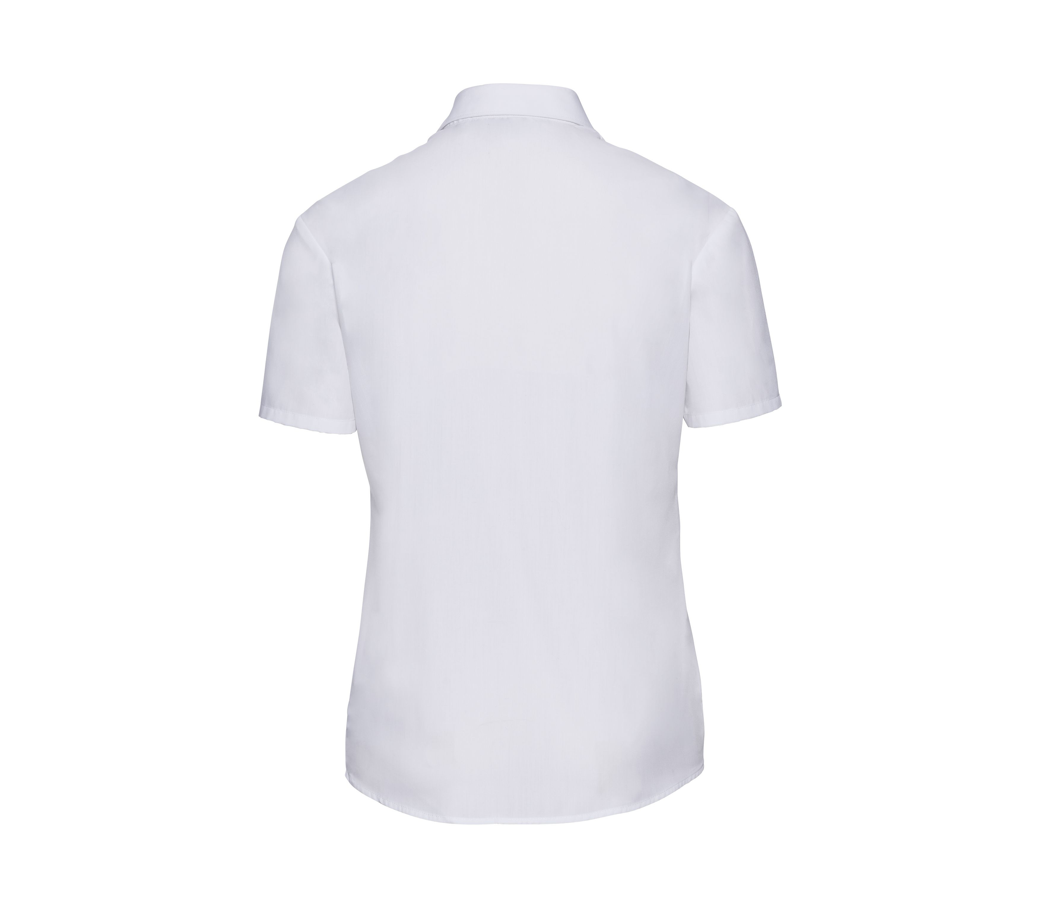 LADIES' SHORT SLEEVE CLASSIC POLYCOTTON POPLIN SHIRT