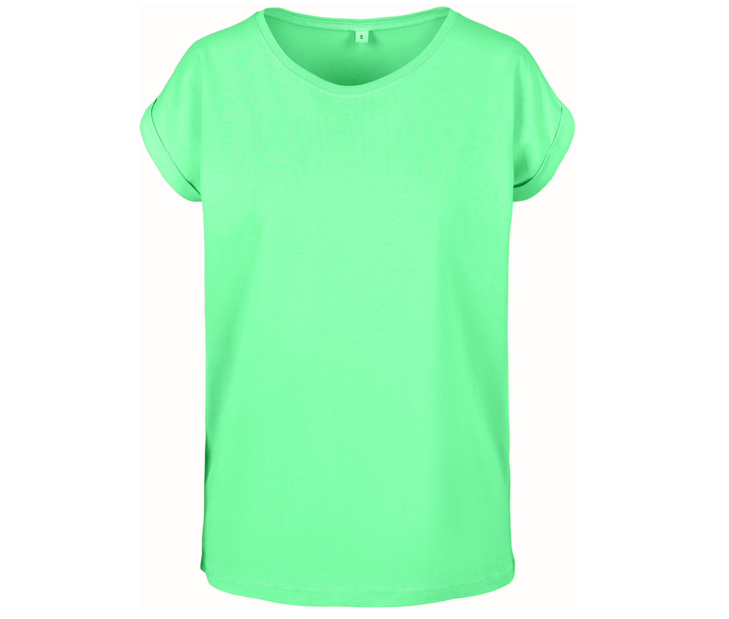 LADIES EXTENDED SHOULDER TEE