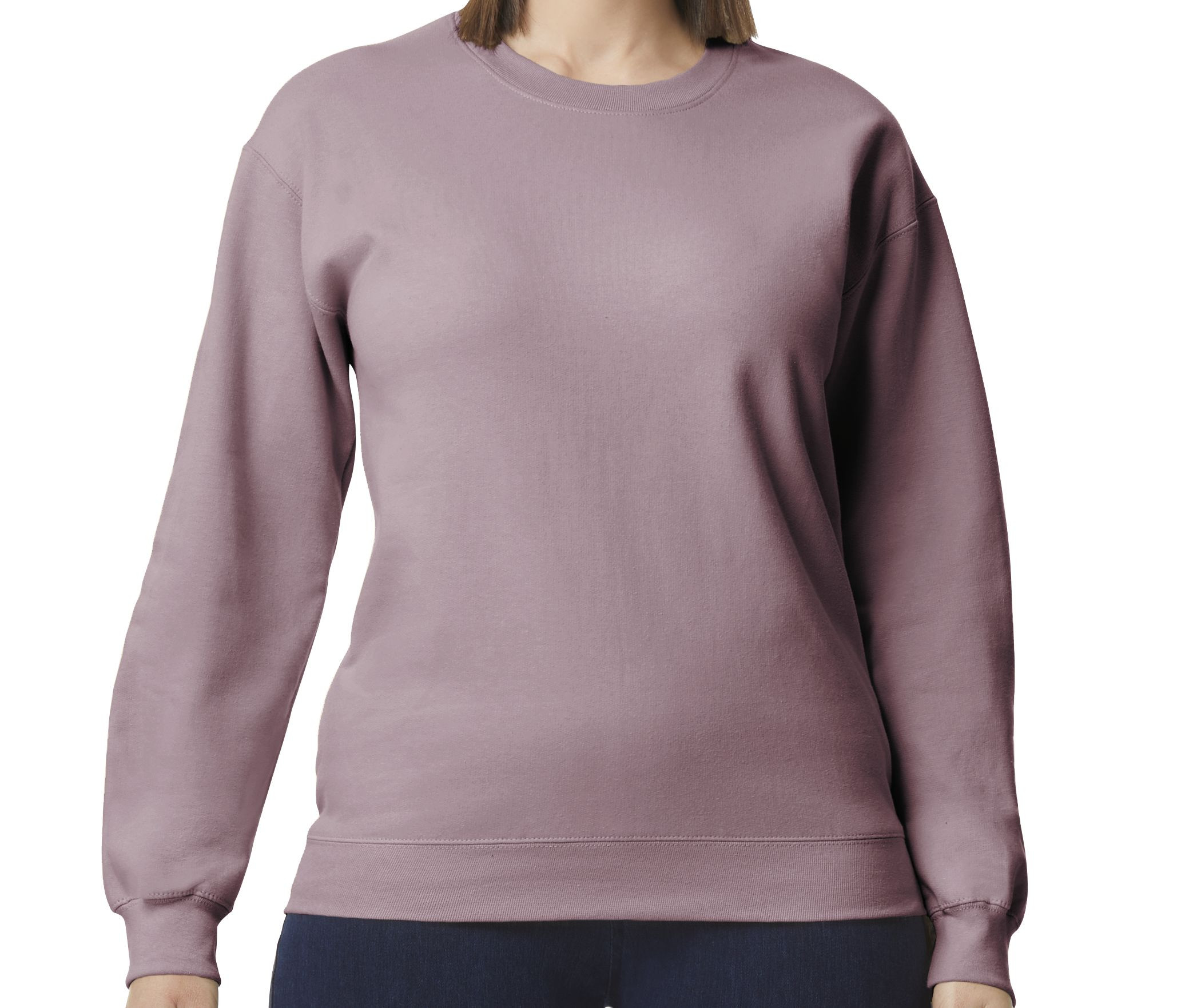 SOFTSTYLE MIDWEIGHT FLEECE ADULT CREWNECK