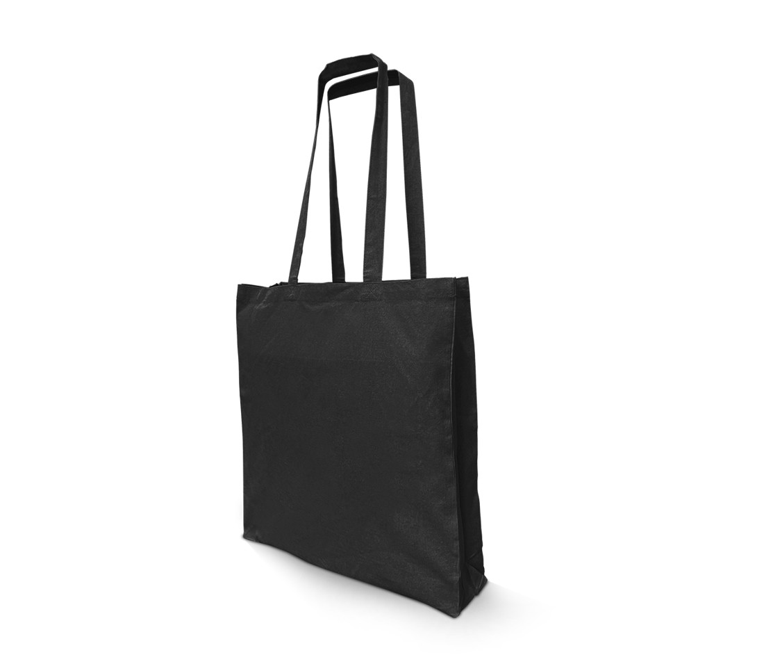 RECYCLED TOTE BAG WITH GUSSET