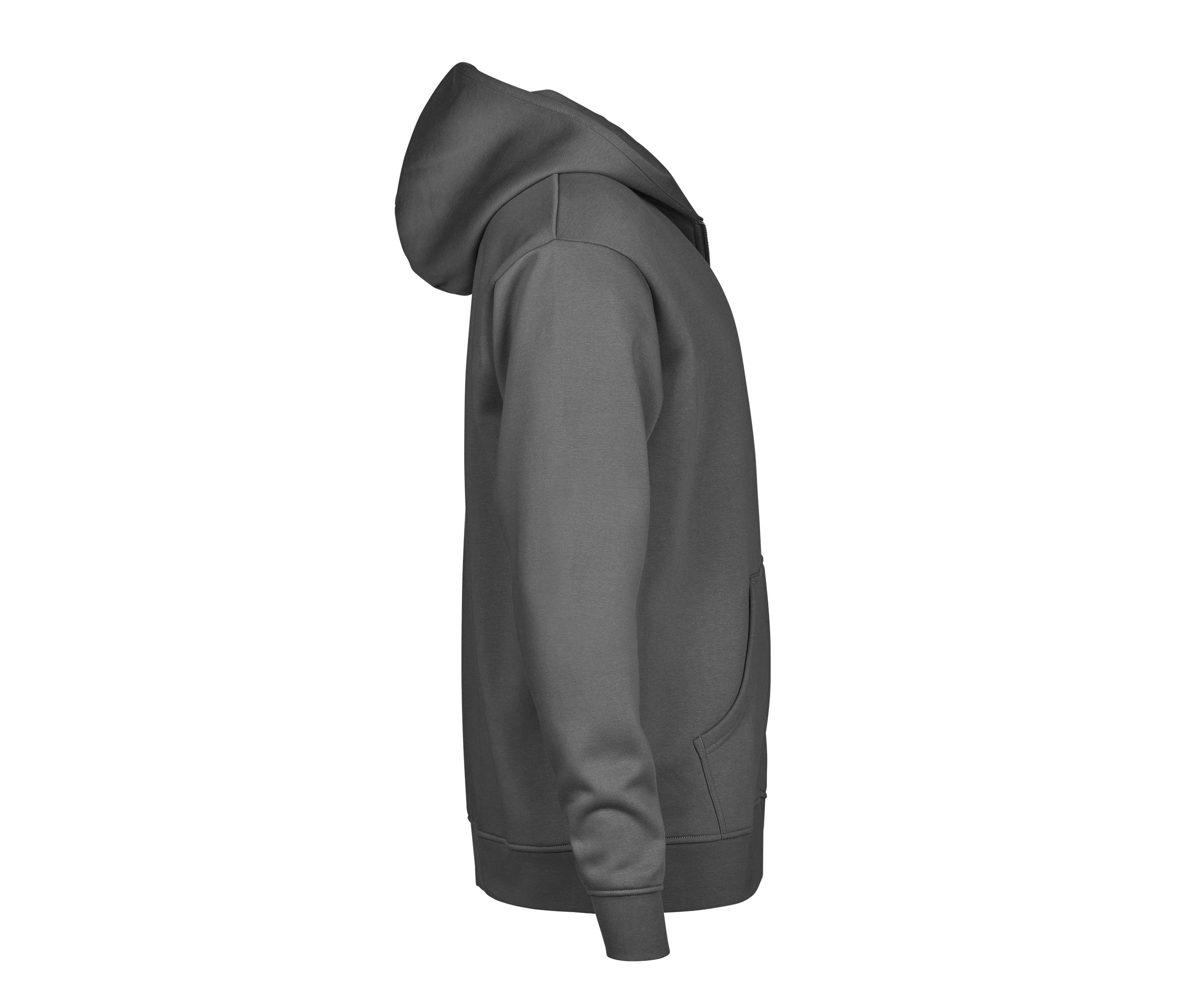 UNLABELED HOODED FULL ZIP SWEATSHIRT