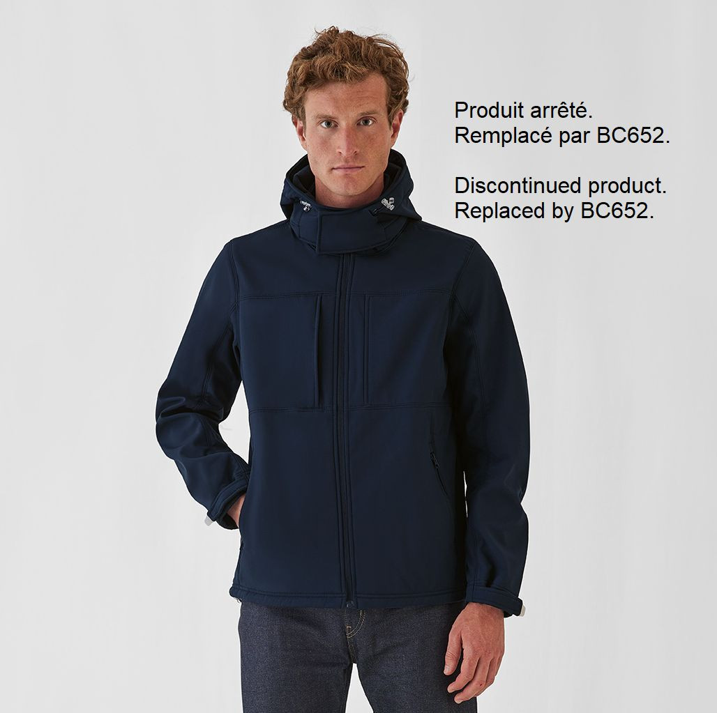 HOODED SOFTSHELL MEN