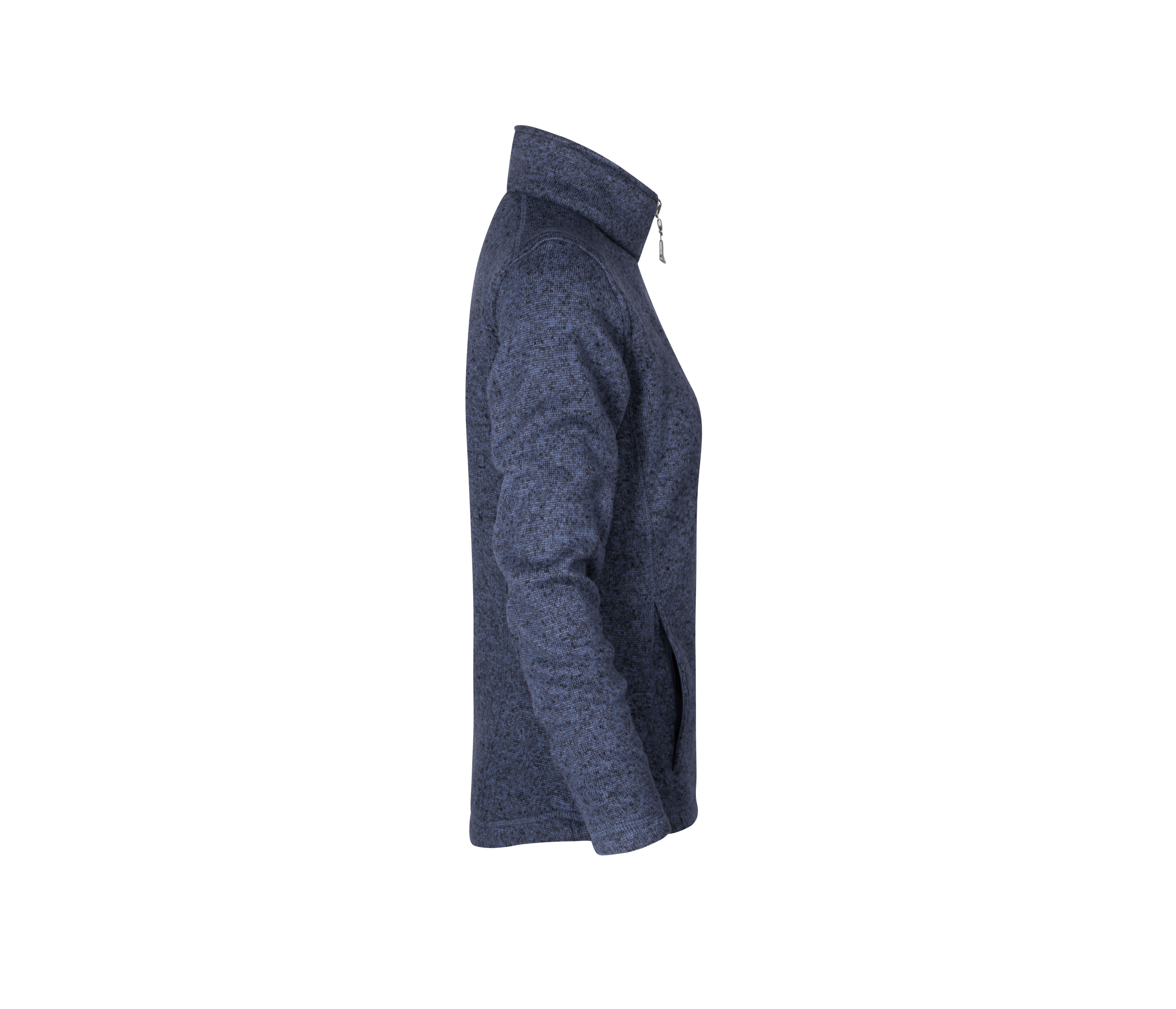 WOMEN'S KNIT FLEECE JACKET C+