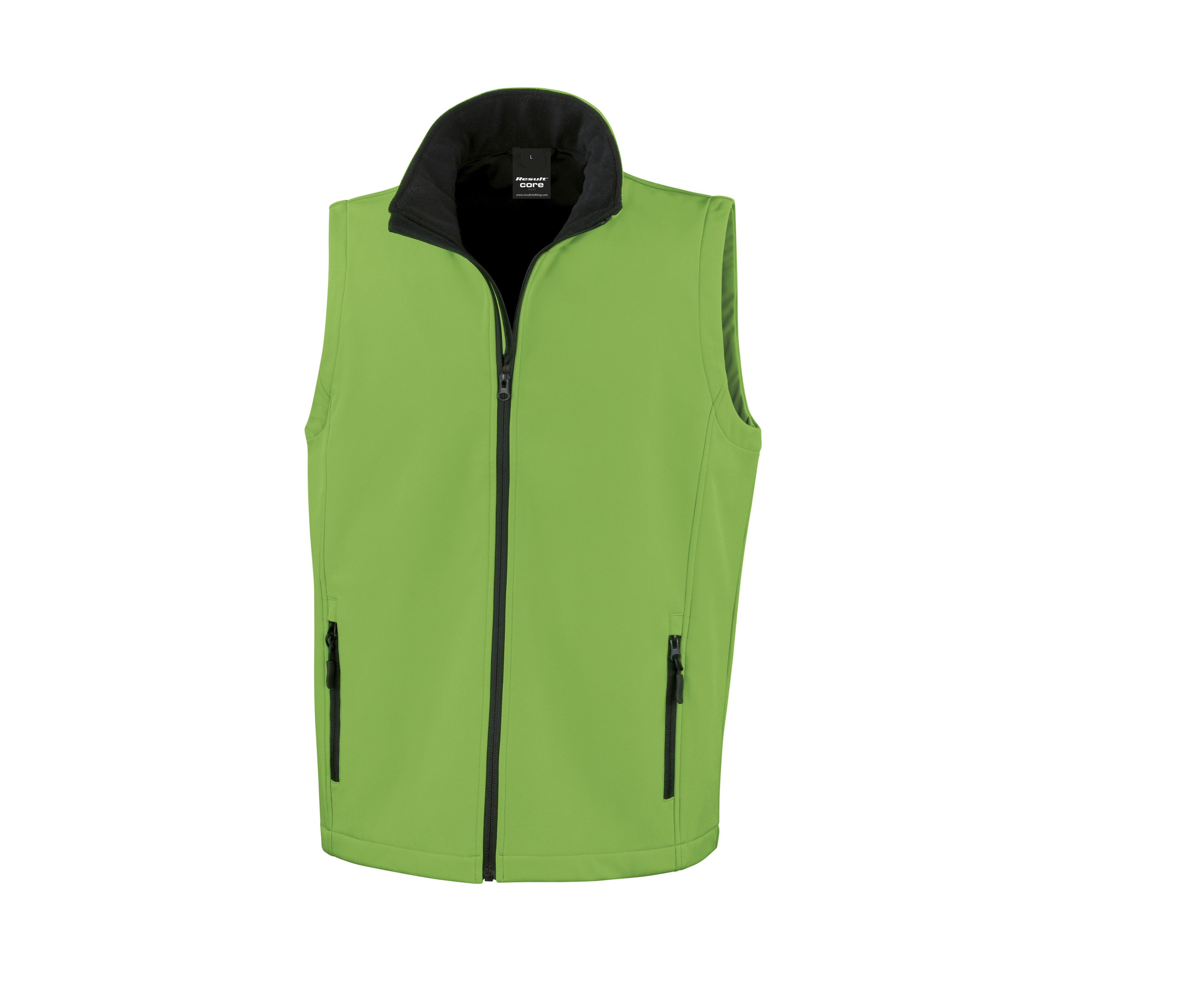 MENS PRINTABLE SOFTSHELL BODYWARMER
