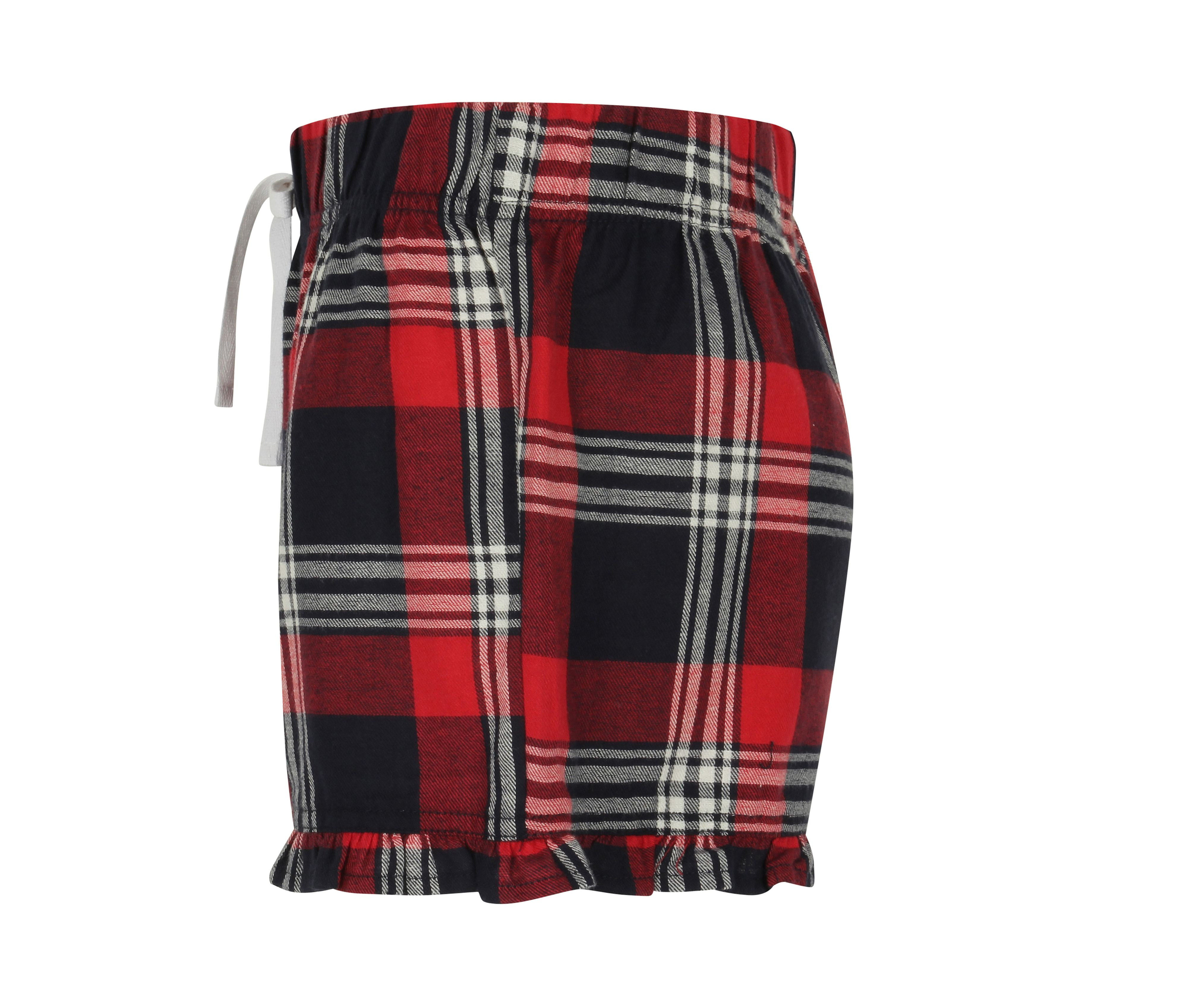 WOMEN'S TARTAN SHORTS