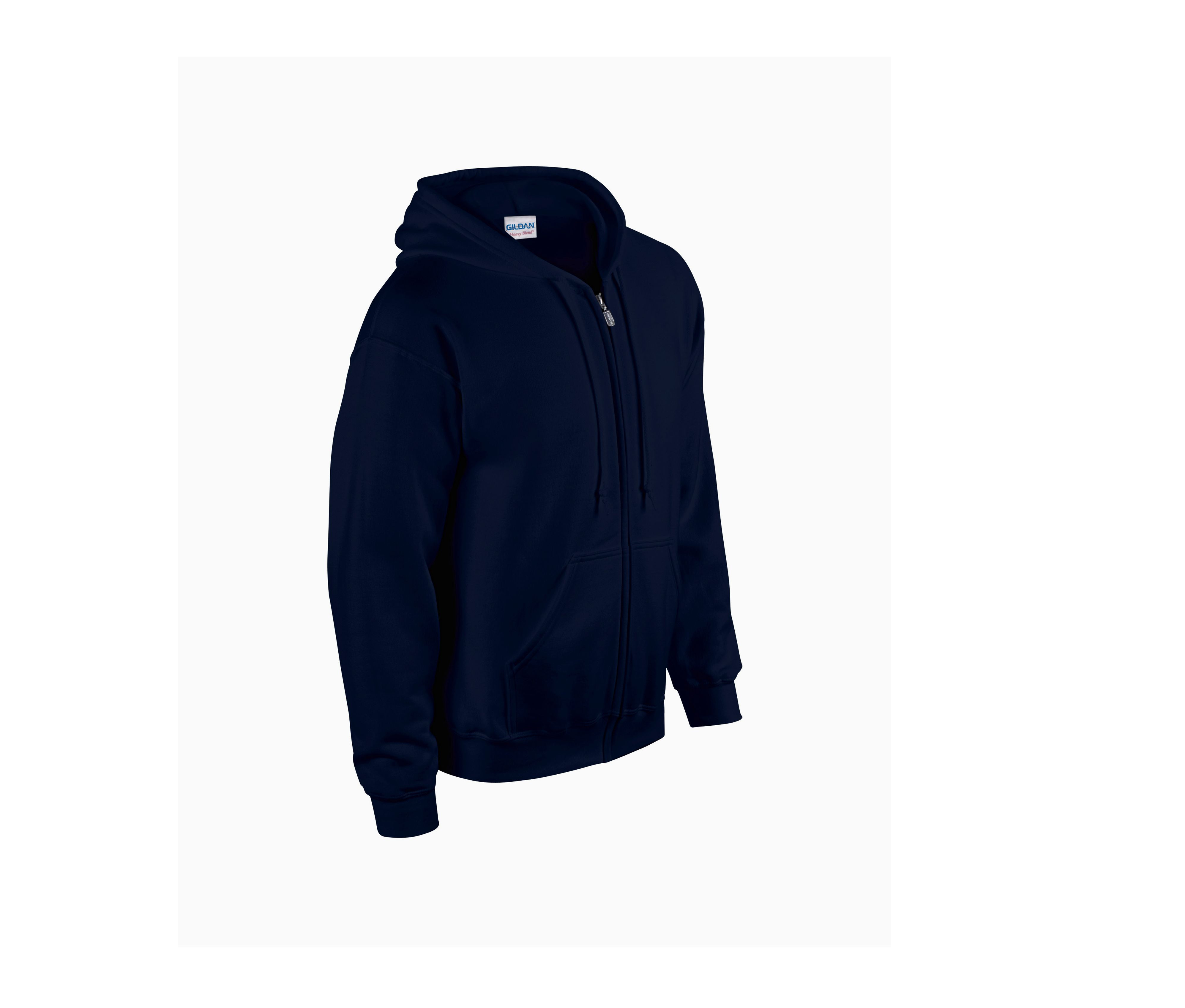 HEAVY BLEND ADULT FULL ZIP HOODED SWEATSHIRT
