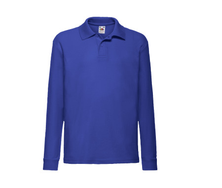 KIDS 65/35 LONG SLEEVE POLO
