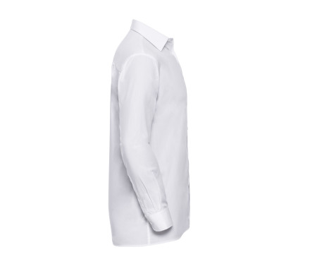 MEN'S LONG SLEEVE CLASSIC PURE COTTON POPLIN SHIRT