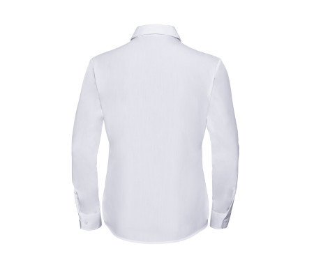 LADIES' LONG SLEEVE CLASSIC POLYCOTTON POPLIN SHIRT