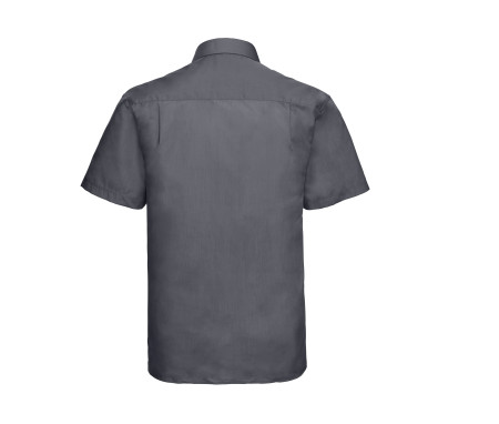 MEN'S SHORT SLEEVE CLASSIC POLYCOTTON POPLIN SHIRT