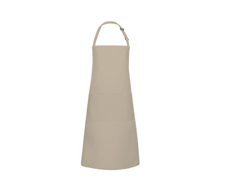BIB APRON BASIC WITH BUCKLE AND POCKET