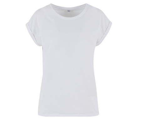 LADIES REGULAR EXTENDED SHOULDER TEE