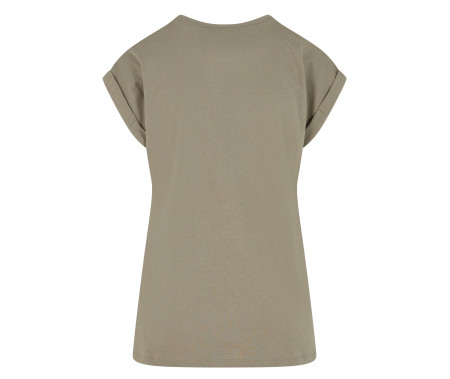 LADIES REGULAR EXTENDED SHOULDER TEE