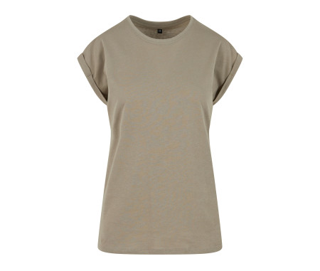 LADIES REGULAR EXTENDED SHOULDER TEE