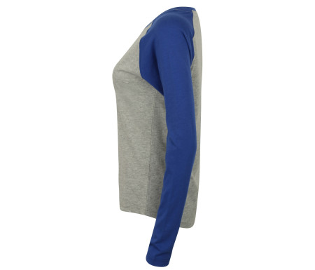 LADIES L/S BASEBALL T