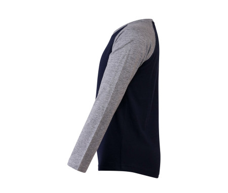 KIDS' LONG SLEEVED BASEBALL T