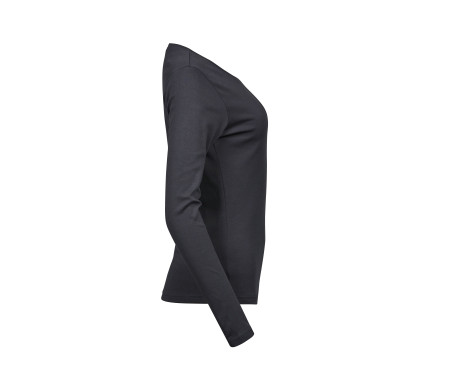 LADIES LONG SLEEVE INTERLOCK TEE