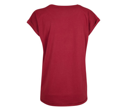LADIES EXTENDED SHOULDER TEE