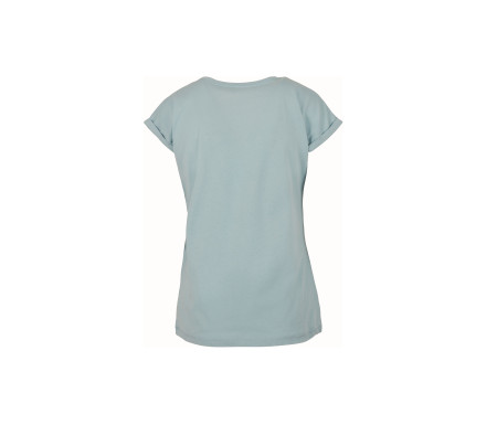 LADIES EXTENDED SHOULDER TEE
