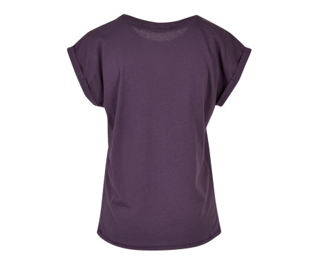 LADIES EXTENDED SHOULDER TEE
