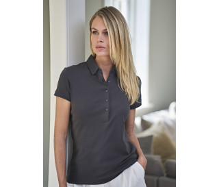 LADIES PIMA COTTON POLO