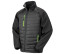 BLACK COMPASS PADDED SOFTSHELL JACKET
