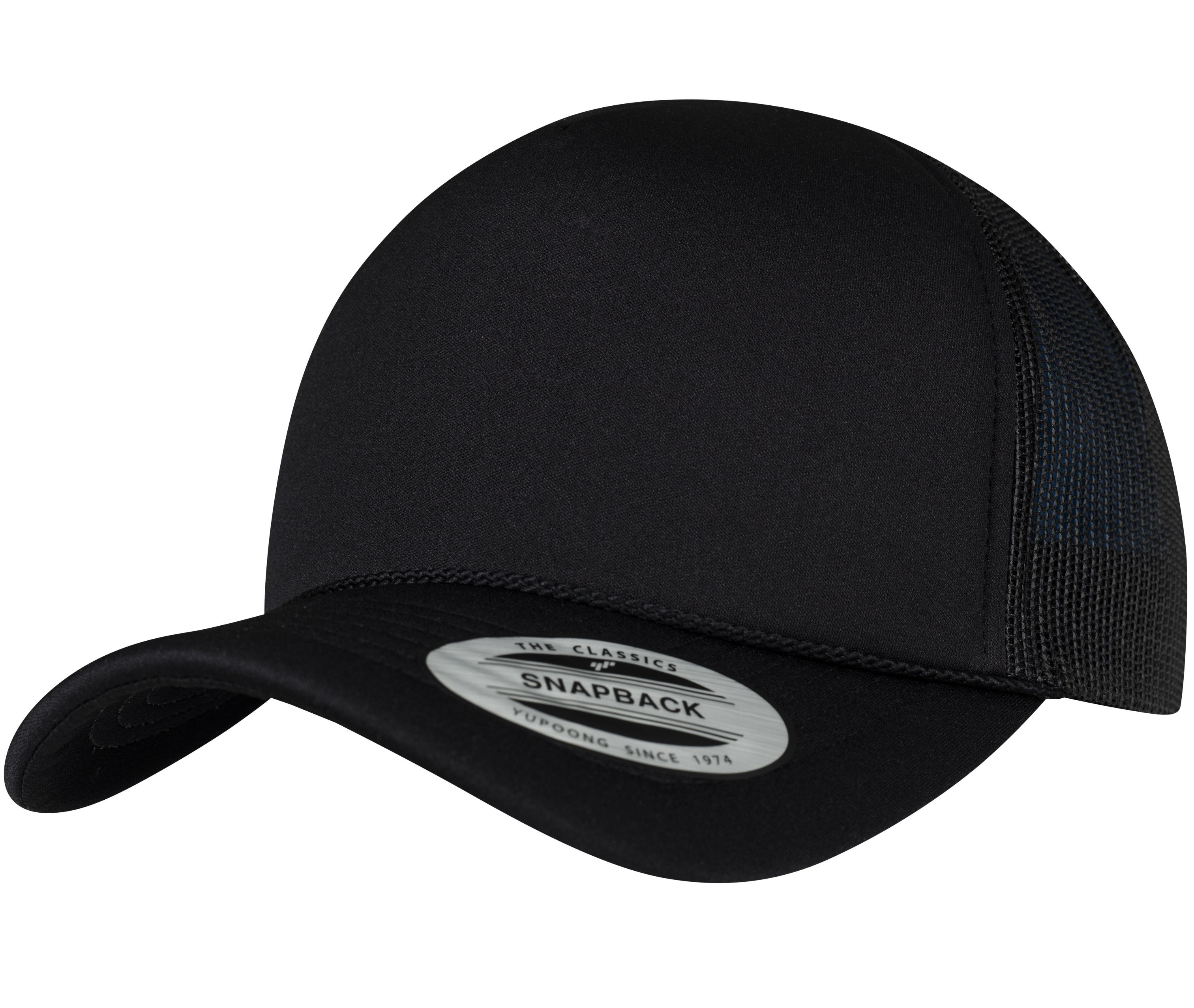 FOAM TRUCKER CAP CURVED VISOR