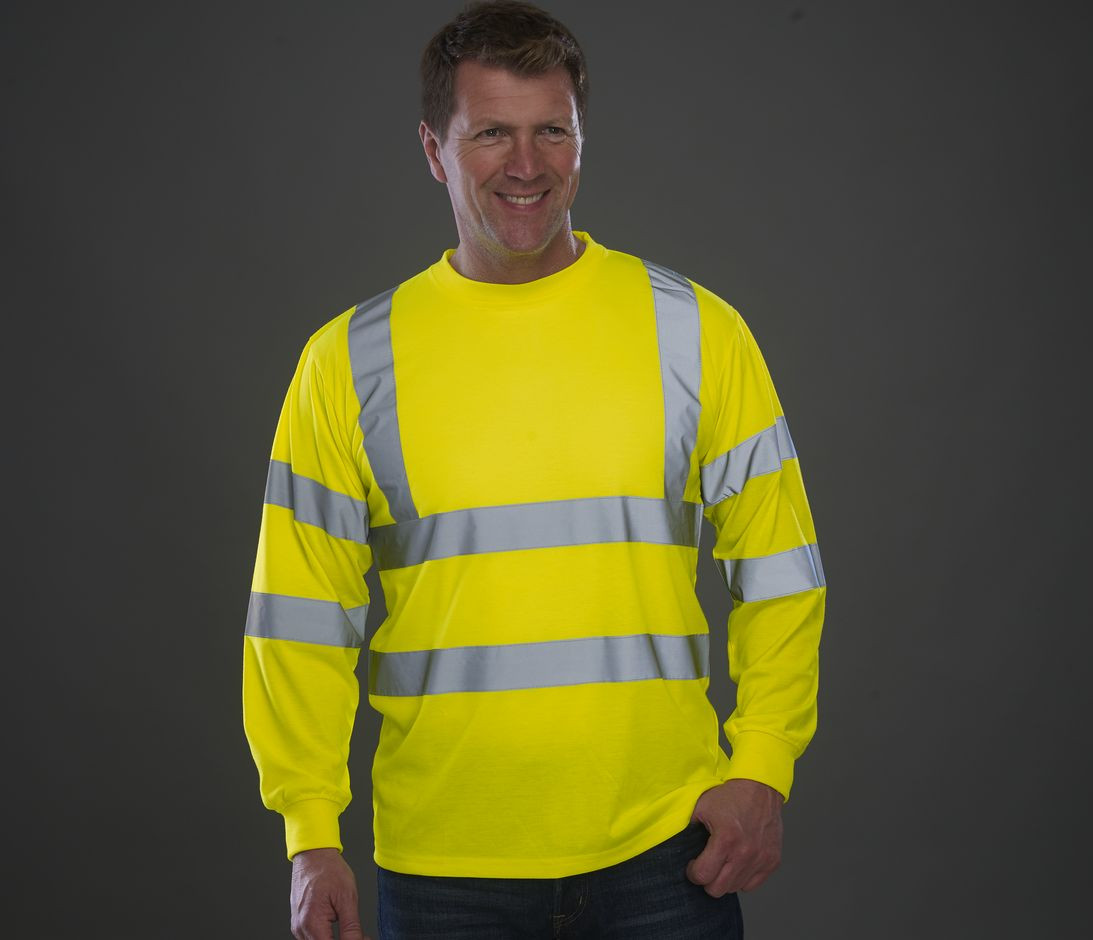 HI-VIS LONG SLEEVE T-SHIRT