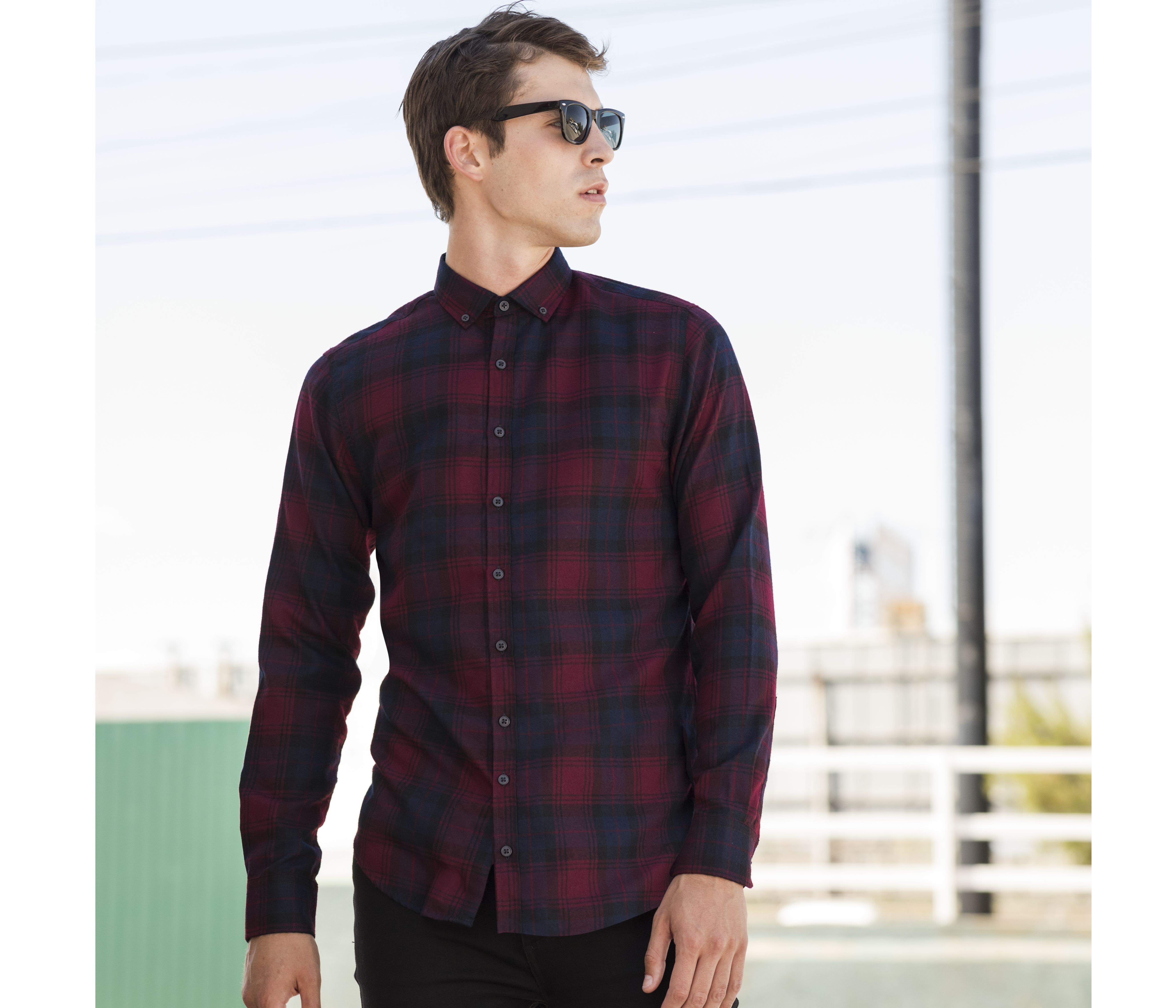 MEN'S CHECK CASUAL SHIRT