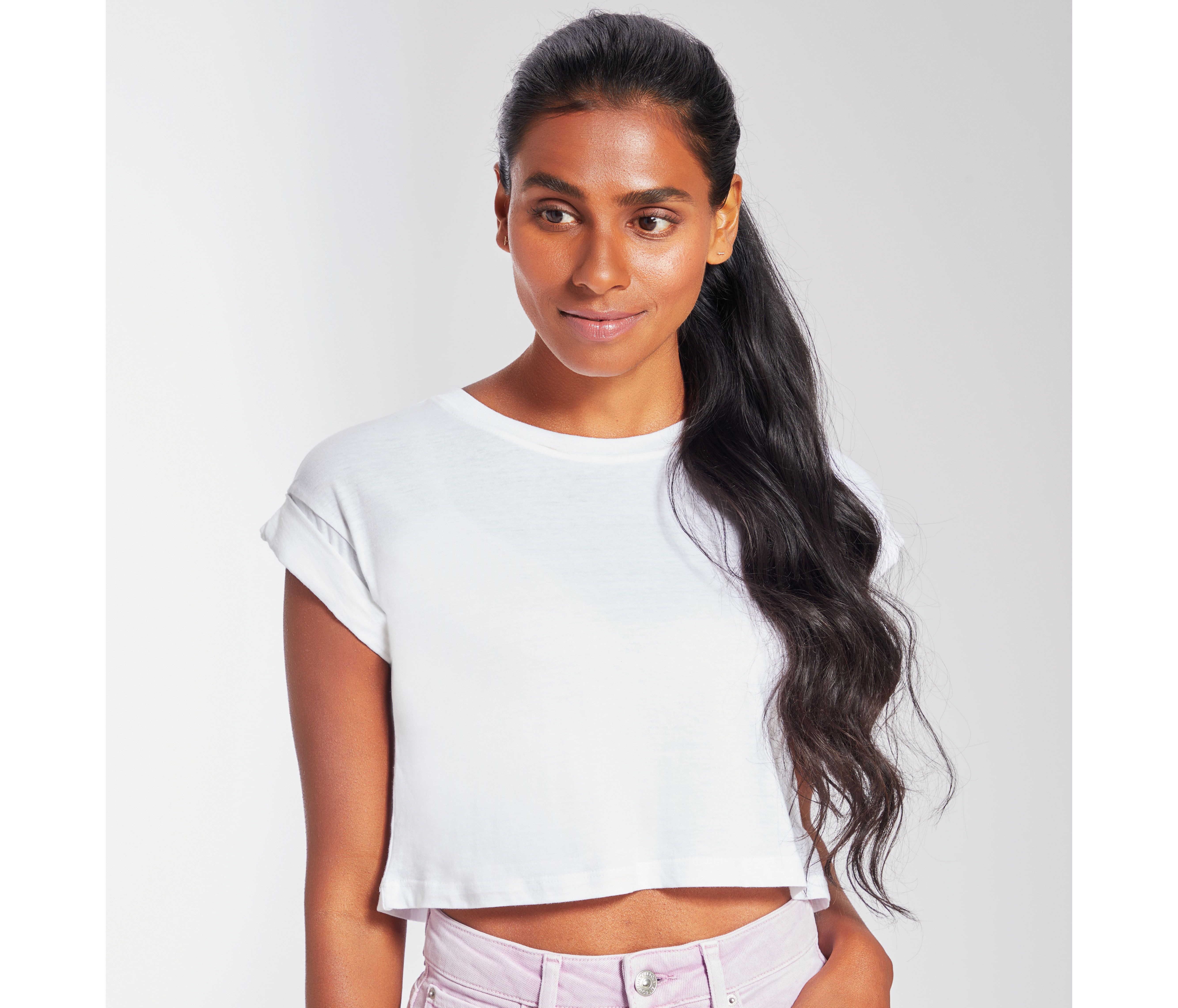 WOMEN'S CROP TOP T